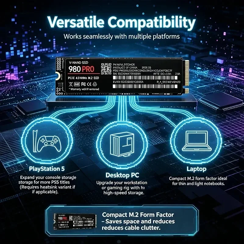 980 PRO NVMe M.2 2280 SSD PCIe - đánh giá và giá M.2 Nvme 4Tb Pcie 4.0 Ssd